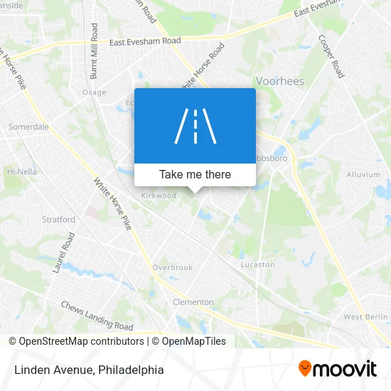 Linden Avenue map