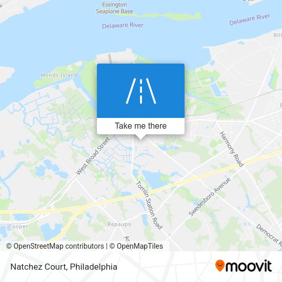 Mapa de Natchez Court