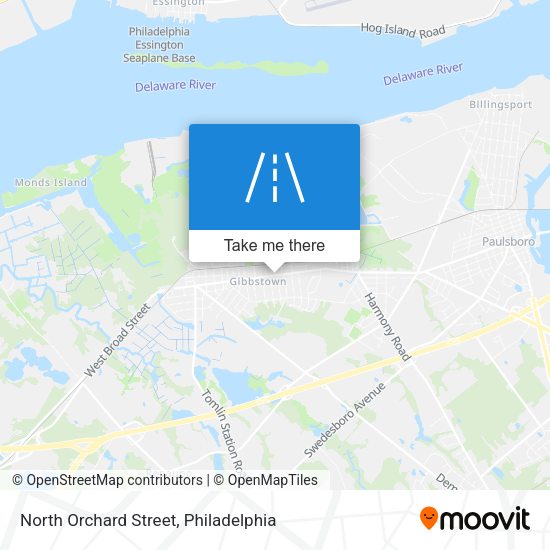 Mapa de North Orchard Street
