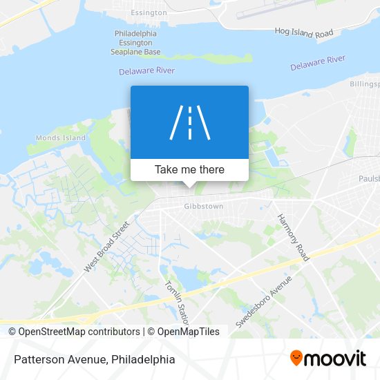 Patterson Avenue map