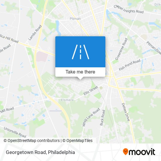 Mapa de Georgetown Road
