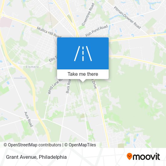 Mapa de Grant Avenue