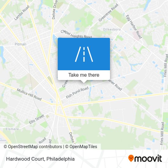 Mapa de Hardwood Court