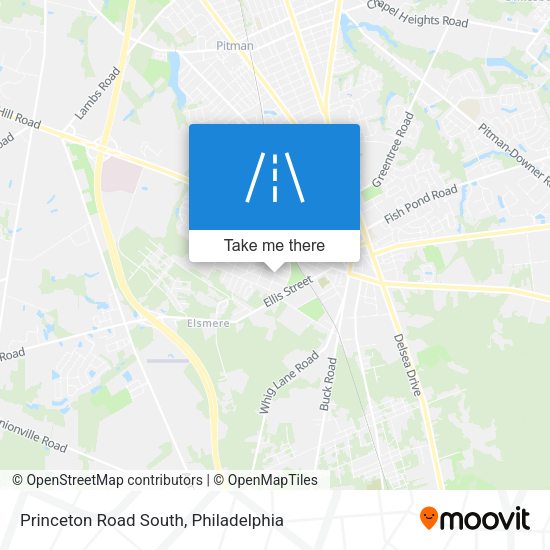 Princeton Road South map