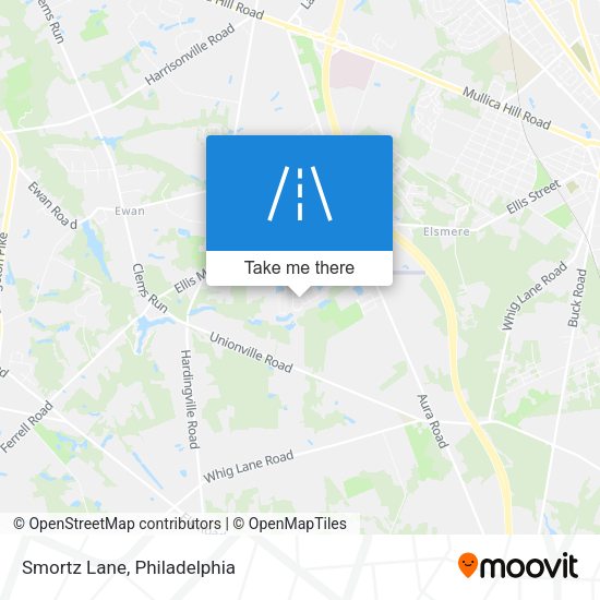 Mapa de Smortz Lane