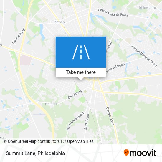 Mapa de Summit Lane
