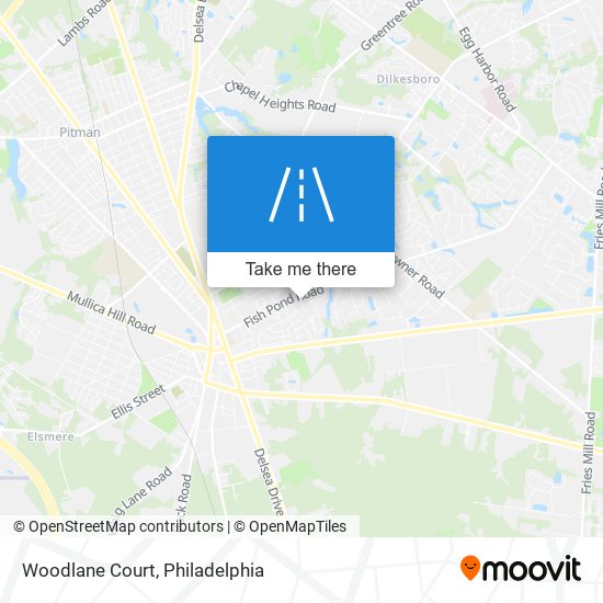 Woodlane Court map