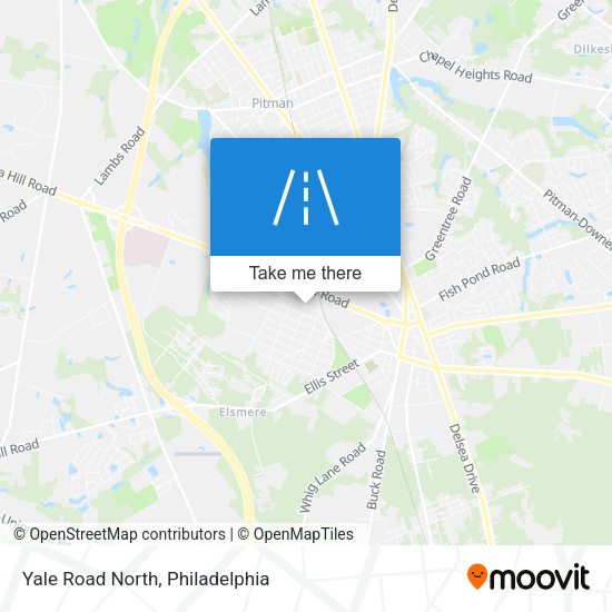 Mapa de Yale Road North