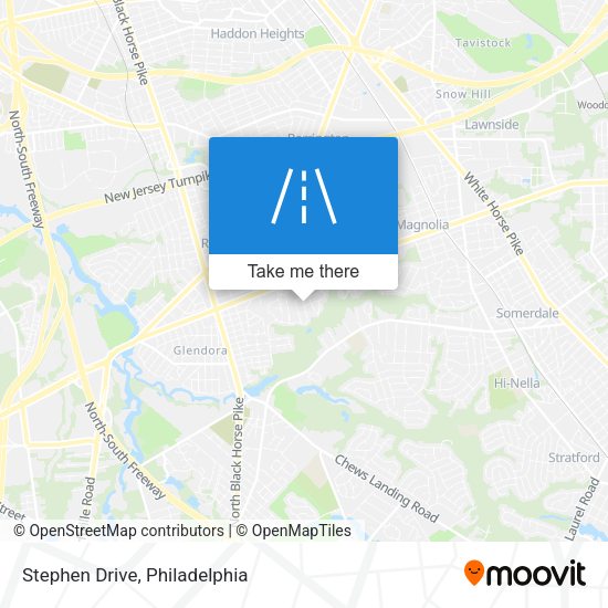 Mapa de Stephen Drive