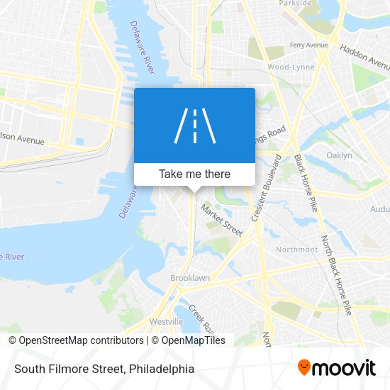 South Filmore Street map