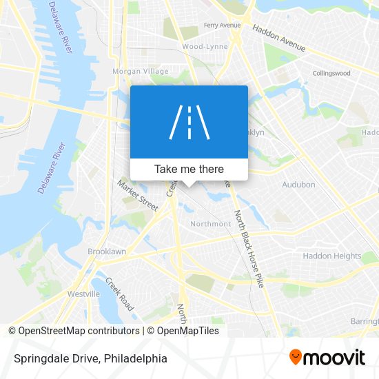 Mapa de Springdale Drive
