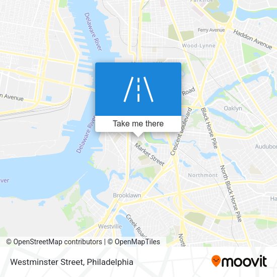 Mapa de Westminster Street