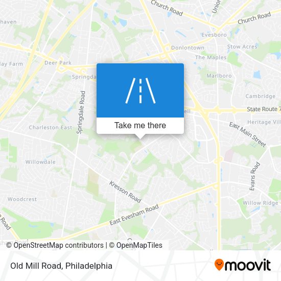 Mapa de Old Mill Road