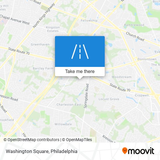 Mapa de Washington Square