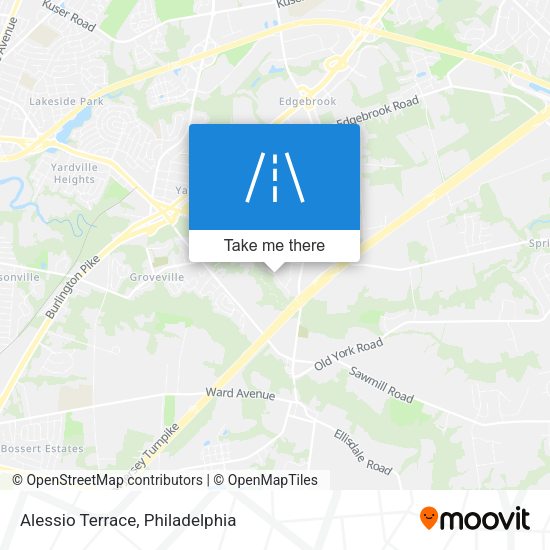 Alessio Terrace map