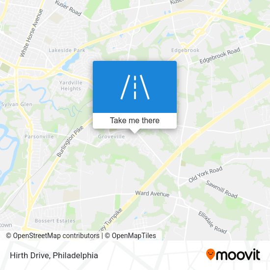 Mapa de Hirth Drive