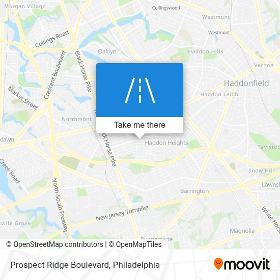 Prospect Ridge Boulevard map