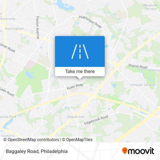 Mapa de Baggaley Road