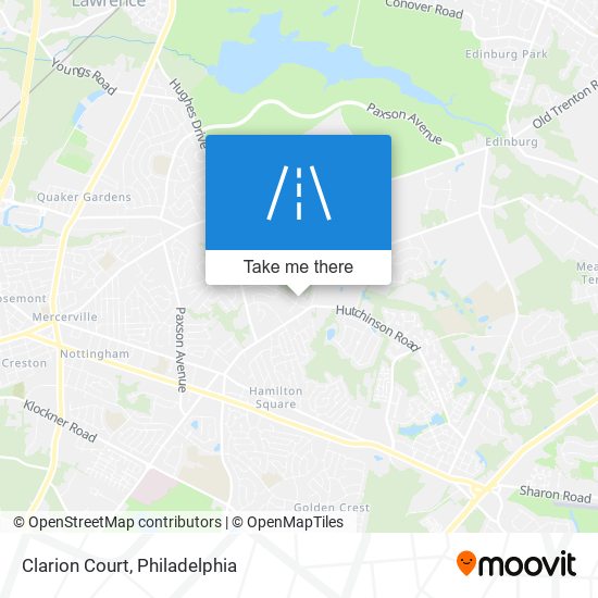 Mapa de Clarion Court