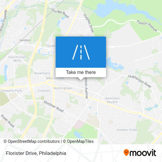 Florister Drive map