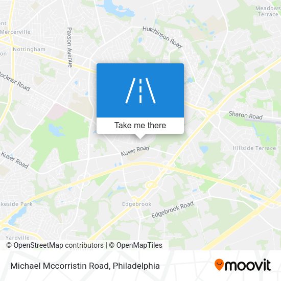Mapa de Michael Mccorristin Road