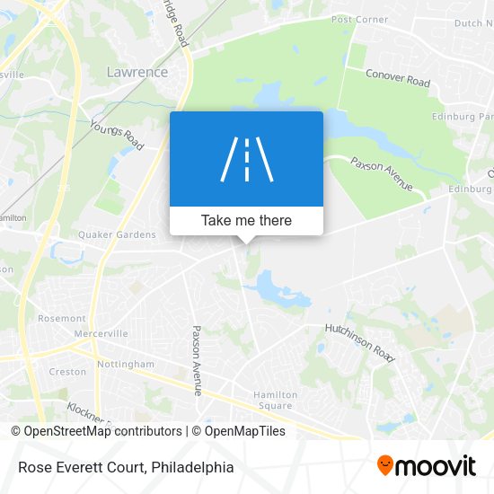 Rose Everett Court map