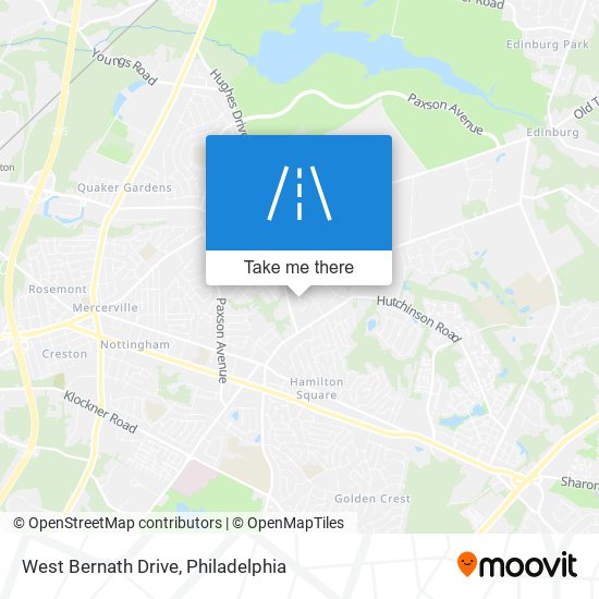 West Bernath Drive map