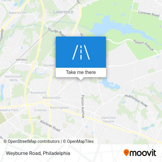 Mapa de Weyburne Road
