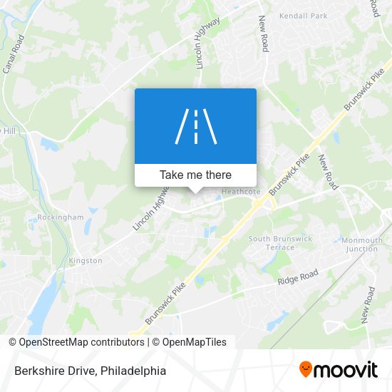 Mapa de Berkshire Drive