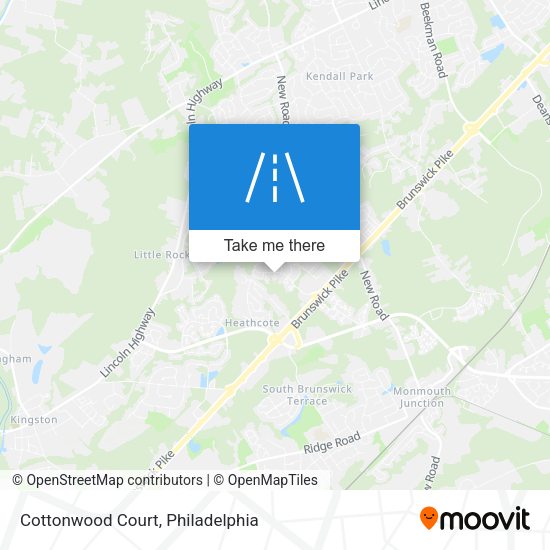 Cottonwood Court map