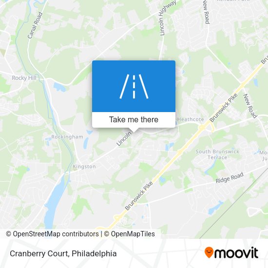 Cranberry Court map