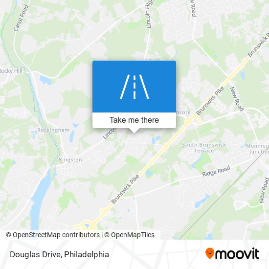 Mapa de Douglas Drive