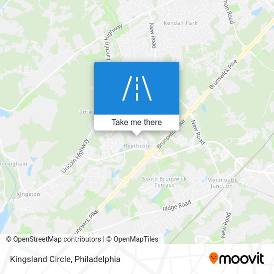 Kingsland Circle map