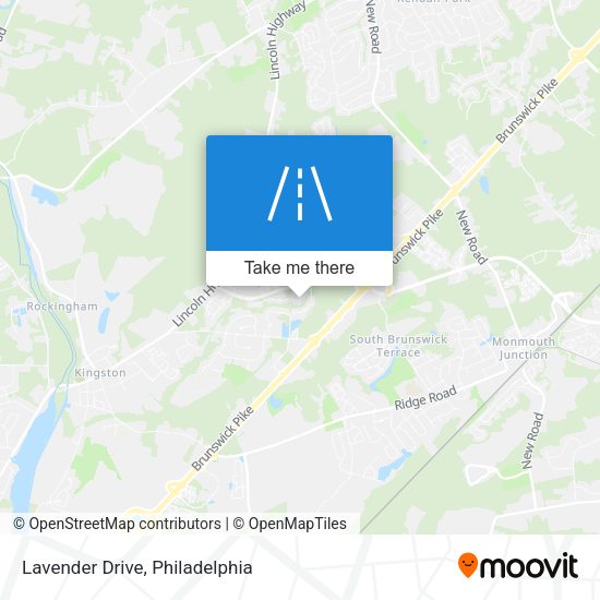 Mapa de Lavender Drive