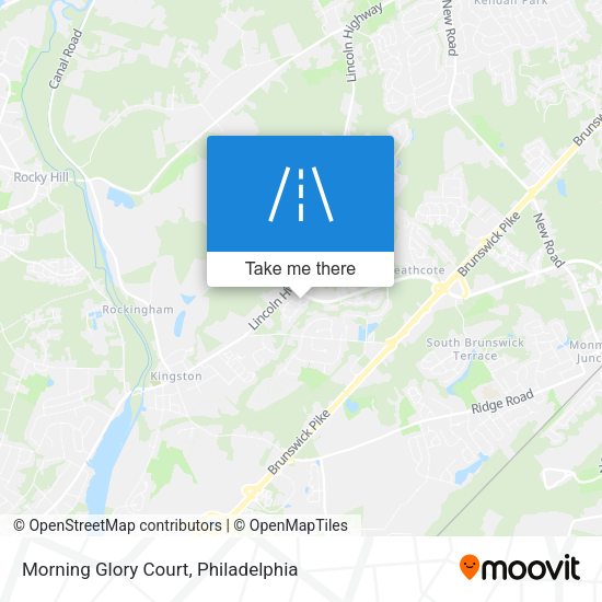 Morning Glory Court map