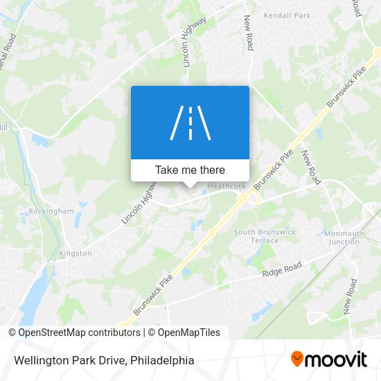 Wellington Park Drive map