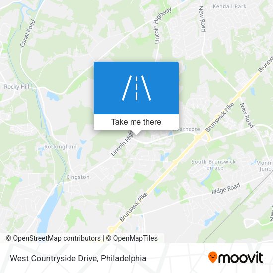 West Countryside Drive map