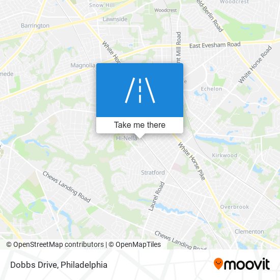 Dobbs Drive map