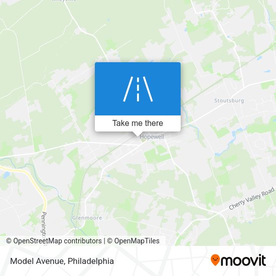 Mapa de Model Avenue
