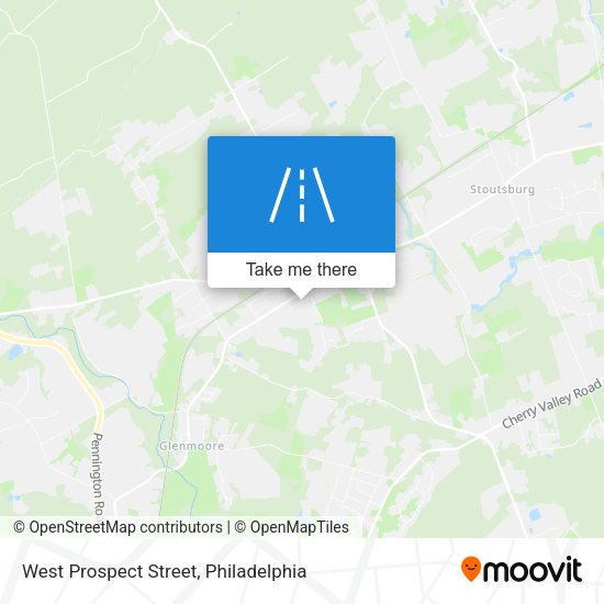 Mapa de West Prospect Street