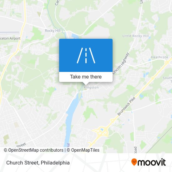 Church Street map
