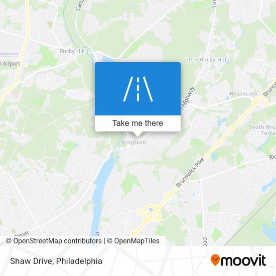 Mapa de Shaw Drive