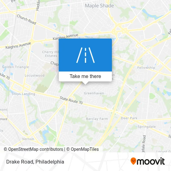 Drake Road map