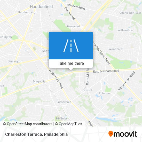 Charleston Terrace map