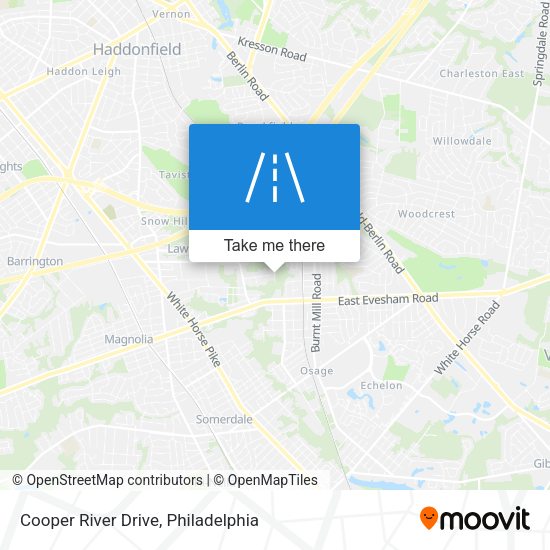 Cooper River Drive map