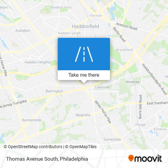 Mapa de Thomas Avenue South