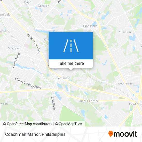 Coachman Manor map