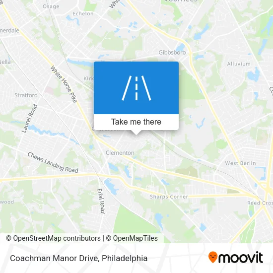 Coachman Manor Drive map