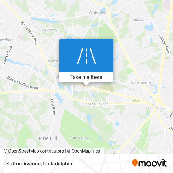 Mapa de Sutton Avenue