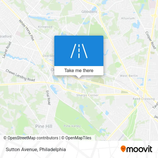 Sutton Avenue map